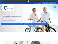 Tablet Screenshot of michiganhearing.com